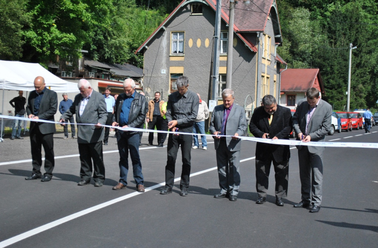 Obnova silnice II/592 Chrastava – I. etapa je dokončena